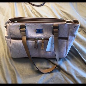 Pink and Tan purse